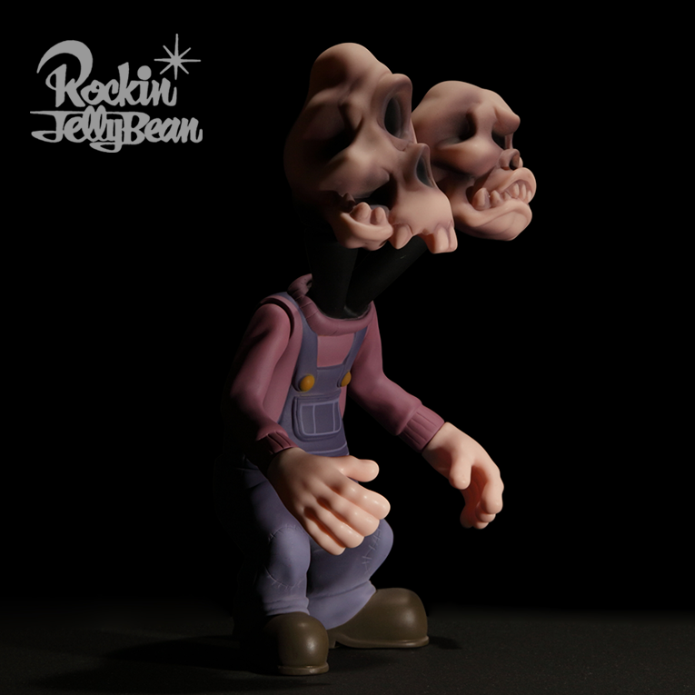”TWIN HEAD" SOFT VINYL TOY -Full Color Version-
