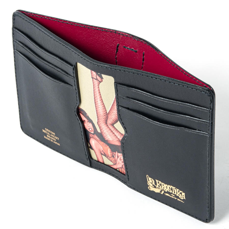 "Rockin'Jelly Bean x METAL JACKET" SHORT WALLET w/coin pocket