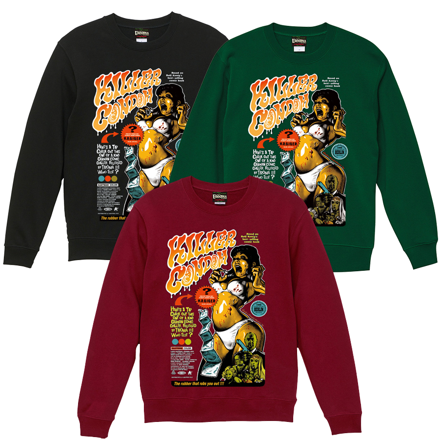 “Killer Condom” CREWNECK SWEAT