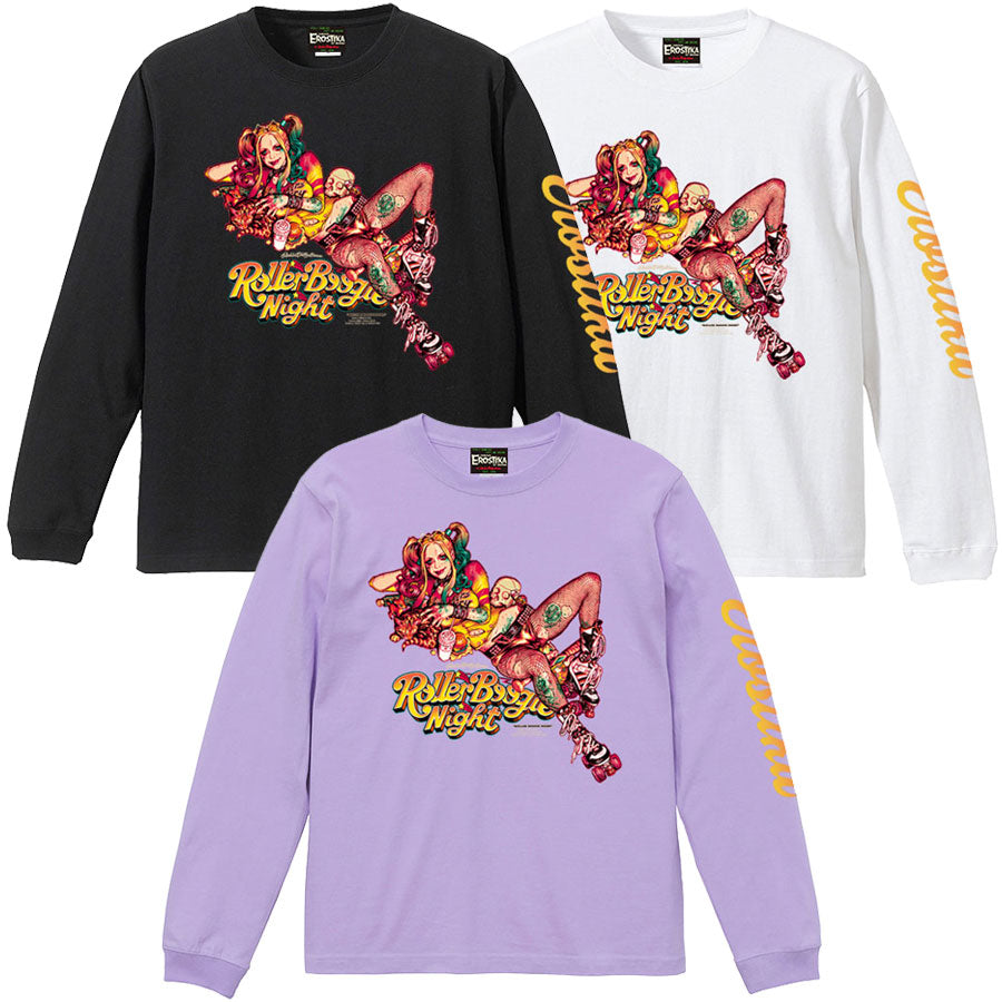 “Roller Boogie Night” LONG SLEEVE T-SHIRT