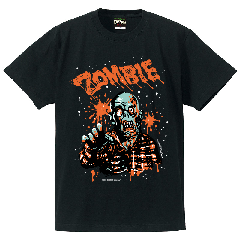 "PLAID SHIRT ZOMBIE" T-SHIRT