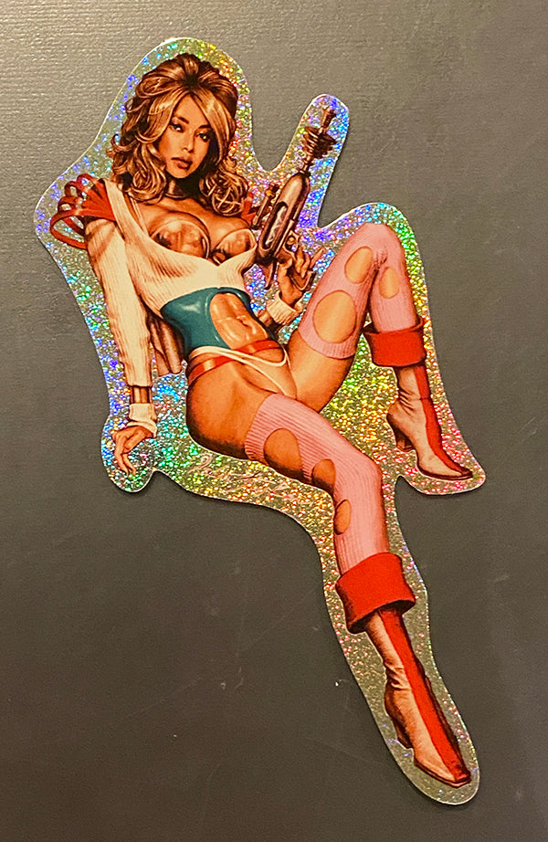 “MISTRESS OF THE GALAXY” STICKER