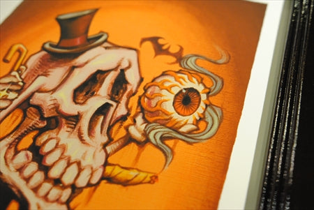 "Mr. Death" Giclee Print on Paper *FRAMED