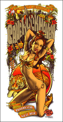 "CAVE ROCK HAVEN" Silk Screen Print