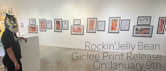 Rockin'Jelly Bean 複製画 販売