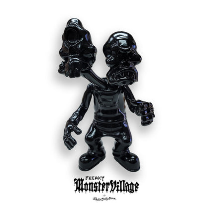 -Freaky Monsters Village- "Twin Head" SOFT VINYL TOY