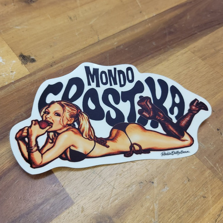 "APPLE GIRL" STICKER