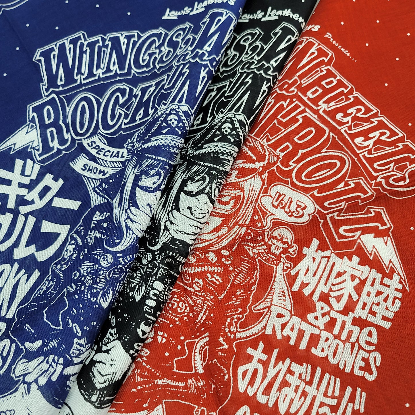 "WINGS,WHEELS,and ROCK’N’ROLL Vol.3" Bandana