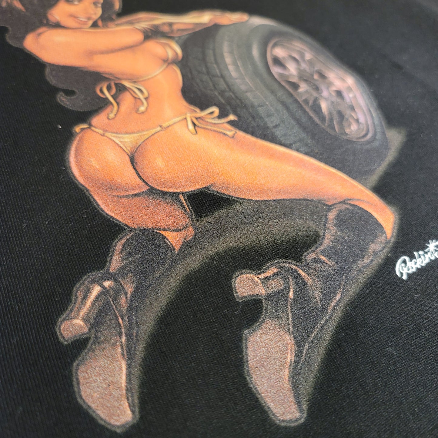 “DETROIT MOTOR GIRL” T-SHIRT