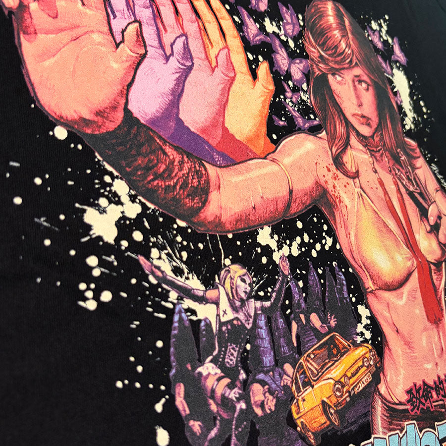 "DEADLY KUNG-FU GIRL" T-SHIRT