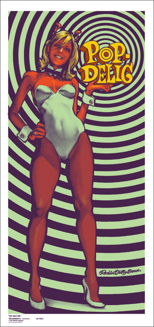 "POP-DELIC GIRL" Silk Screen Print 2nd