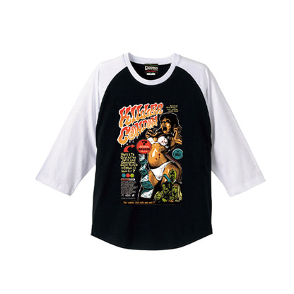 ”KILLER CONDOM” original version 3/4 sleeve T-shirt
