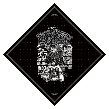 "WINGS,WHEELS,and ROCK’N’ROLL Vol.3" Bandana