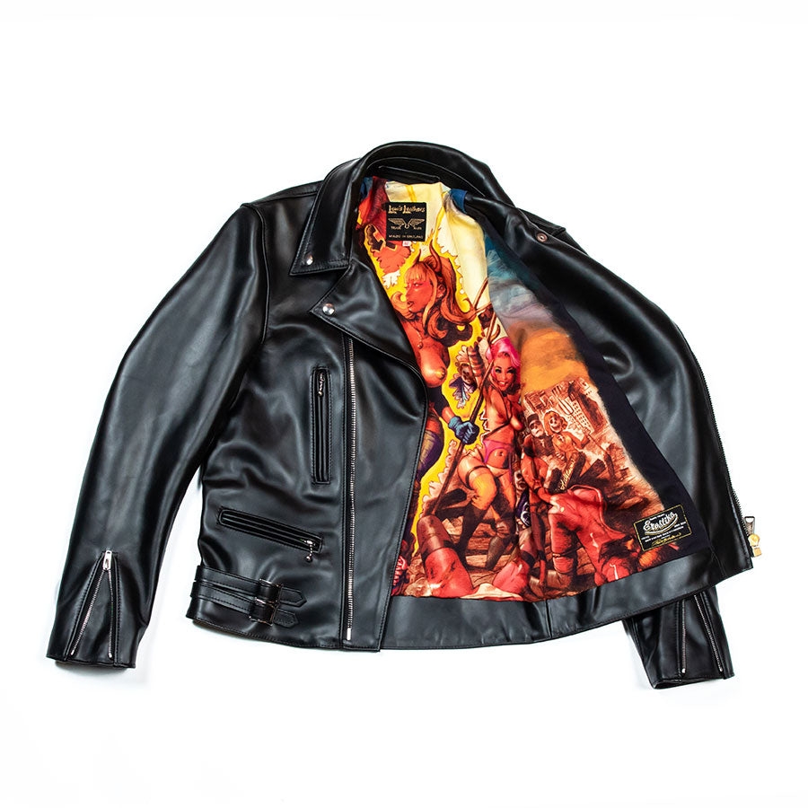 "Lewis Leathers x Erostika" Leather Jacket