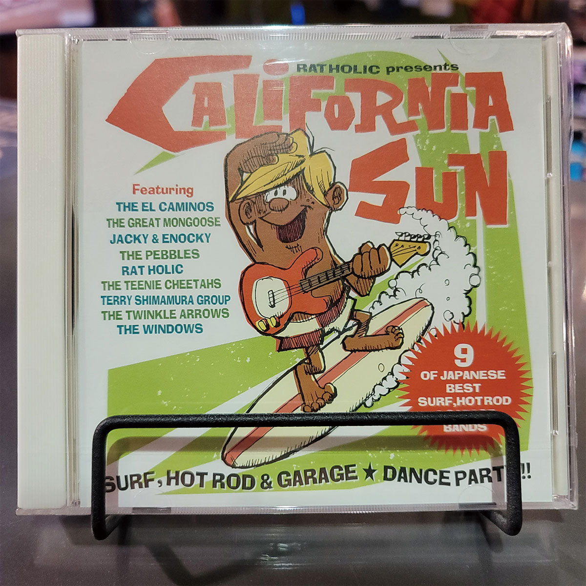 California Sun -9 of Japanese Best Surf, Hot Rod & Garage Bands (CD)