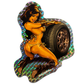 “DETROIT MOTOR GIRL” STICKER