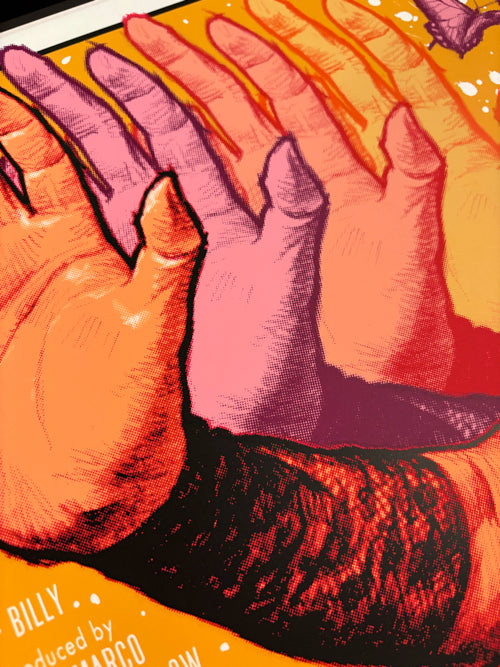 "DEADLY KUNG-FU GIRL" Silk Screen Print (1st)