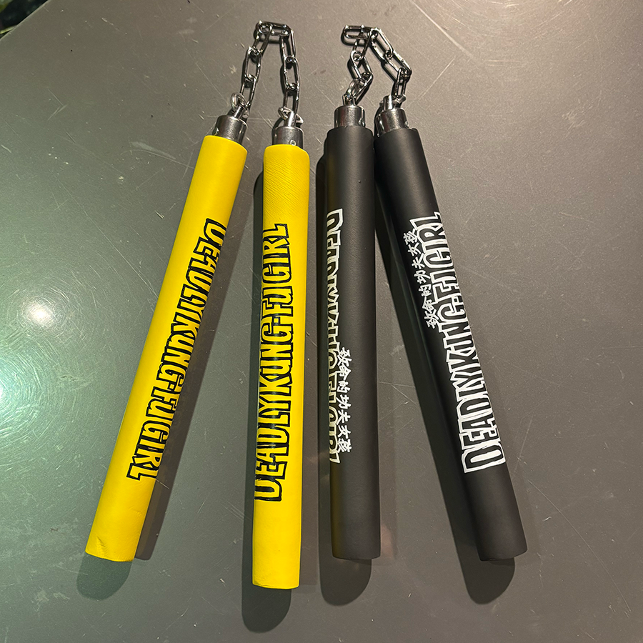 "DEADLY KUNG-FU GIRL" NUNCHAKU