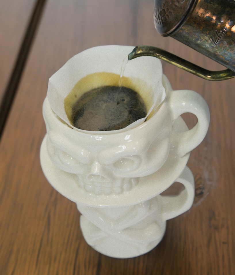 “HELLISH COFFEE” DRIPPER & MUG SET