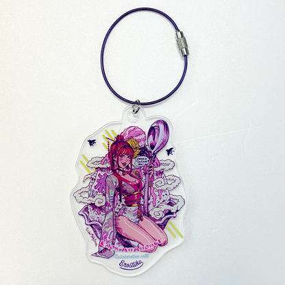 桃乃木かな x Rockin'Jelly Bean” Acrylic Keychain – EROSTIKA 桃乃木かな x Rockin'Jelly Bean” Acrylic Keychain – EROSTIKA