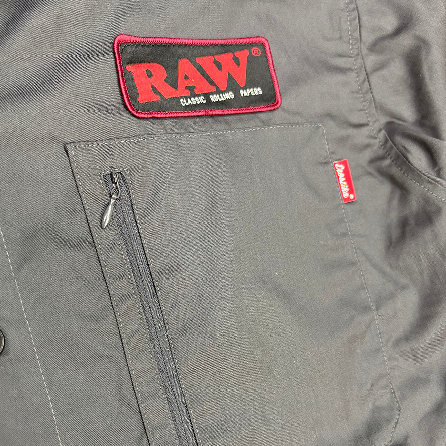 "RAW GIRL" WORK SHIRT