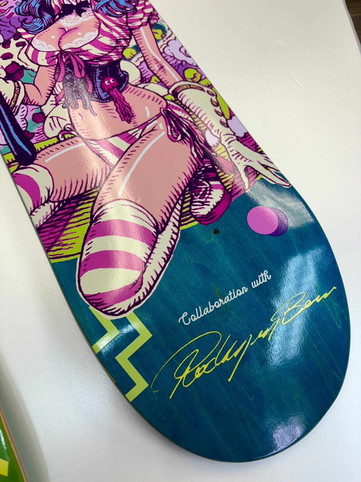 “Kana Momonogi x Rockin'Jelly Bean” Skate Deck