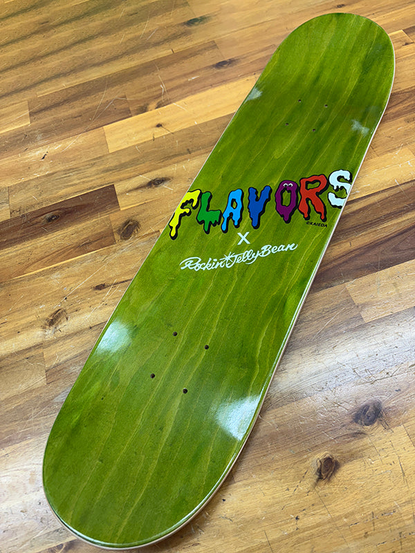 “FLAVORS x Rockin'Jelly Bean”  Skate Deck