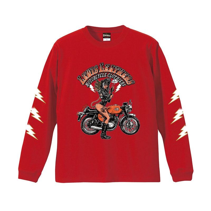 "LEWIS LEATHERS x EROSTIKA" LONG SLEEVE T-SHIRT