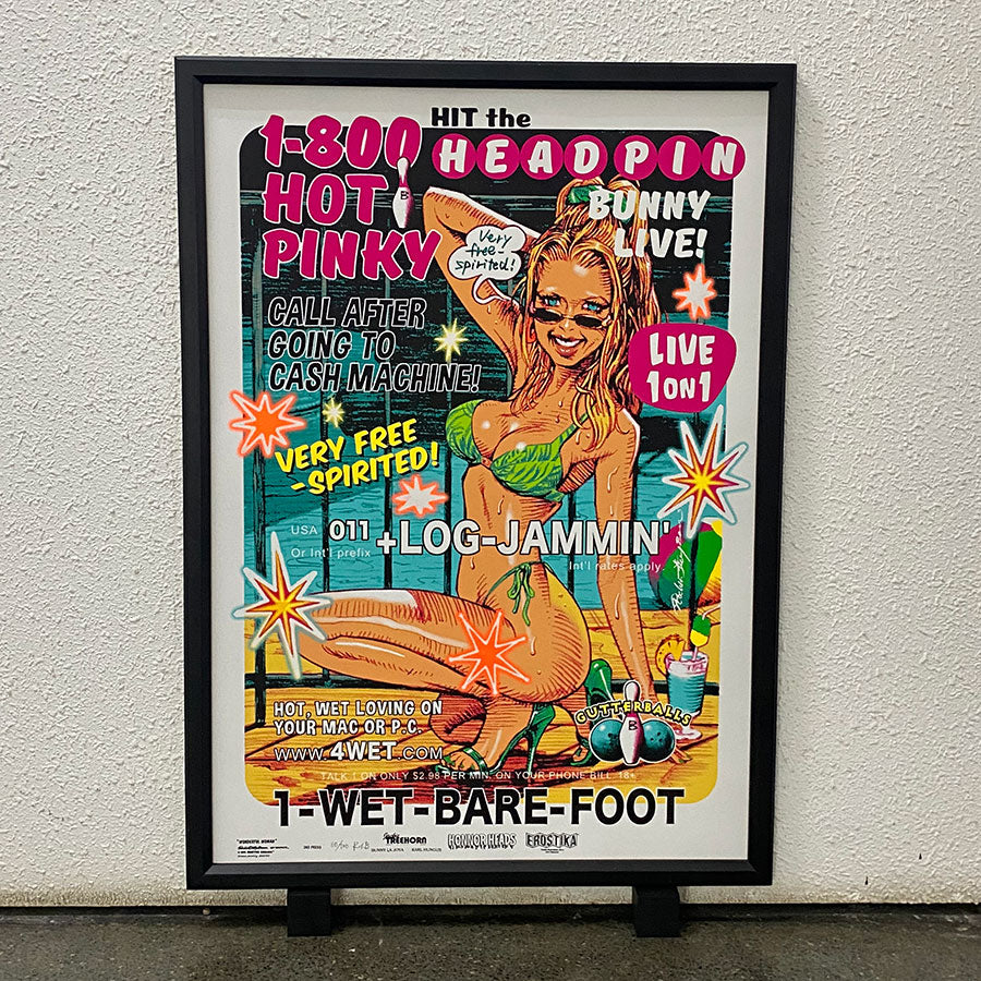 "WONDERFUL WOMAN" Silk Screen Print 2nd