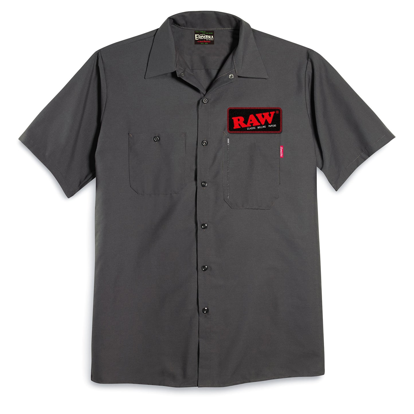 "RAW GIRL" WORK SHIRT