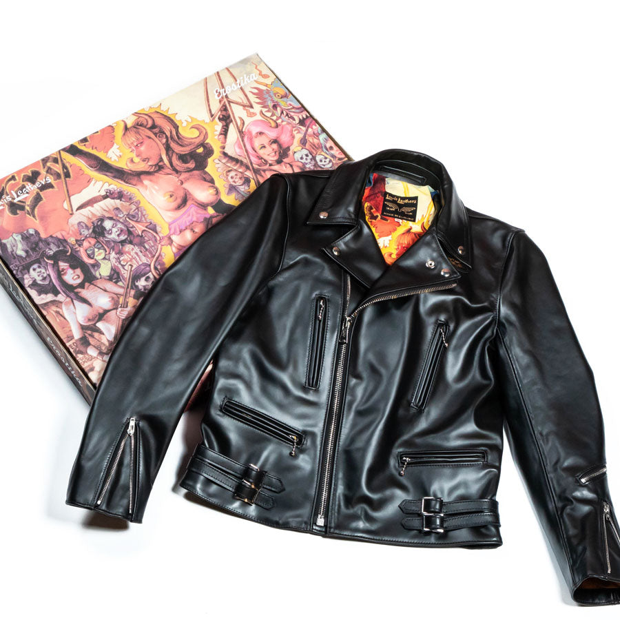 "Lewis Leathers x Erostika" Leather Jacket