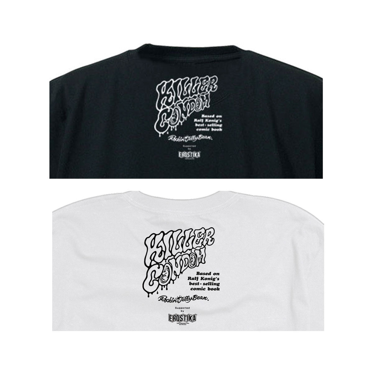 ”KILLER CONDOM” original version 3/4 sleeve T-shirt