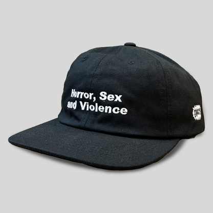 "Horror, Sex and Violence" Cap