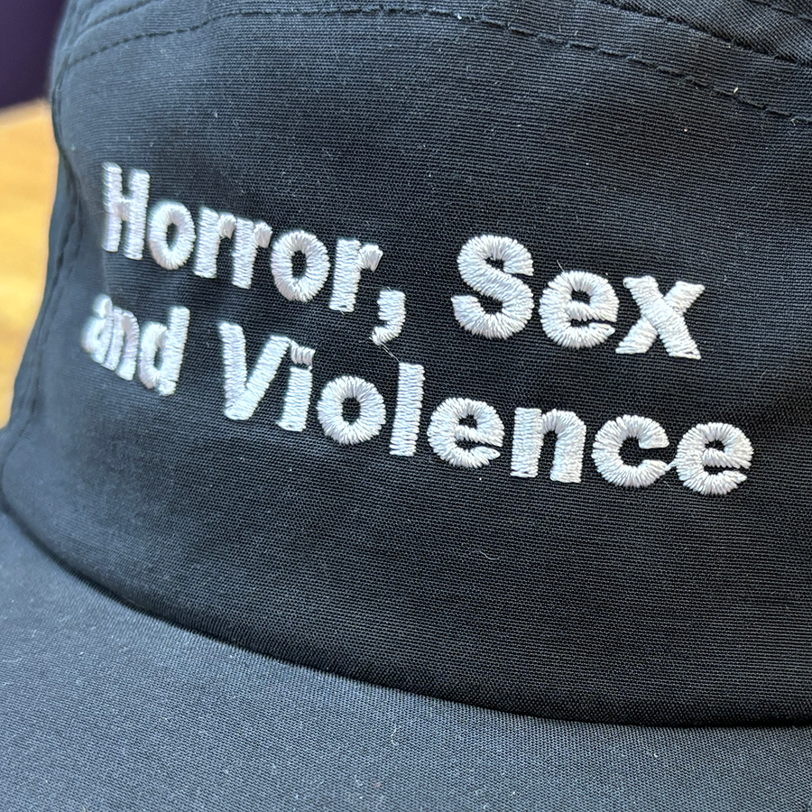 "Horror, Sex and Violence" Cap