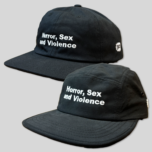 "Horror, Sex and Violence" Cap