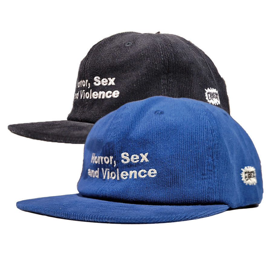 "Horror, Sex and Violence" Cap