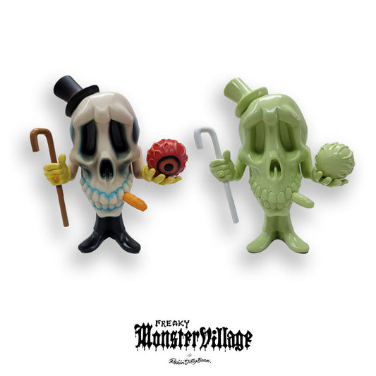 -Freaky Monsters Village- "MR.DEATH" SOFT VINYL TOY