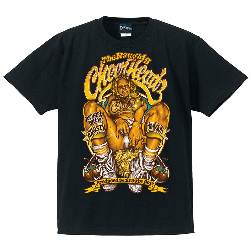 "NAUGHTY CHEERHEADZ" T-SHIRT