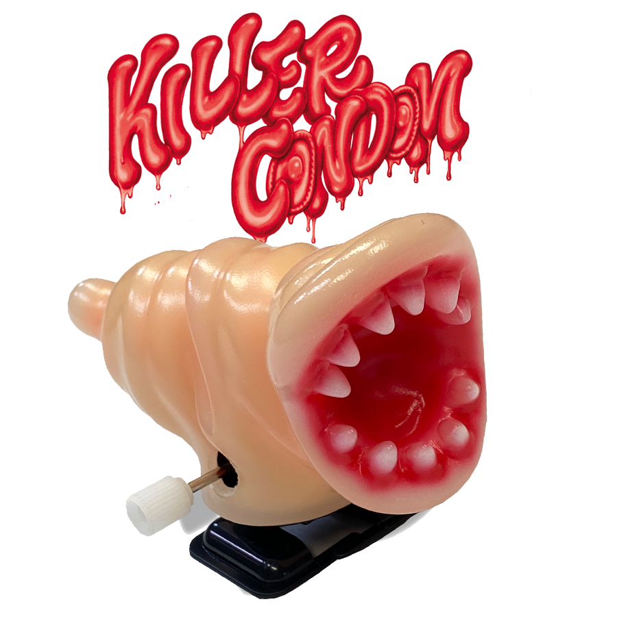 KILLER CONDOM” Wind-Up Toy Director's Cut Edition – EROSTIKA