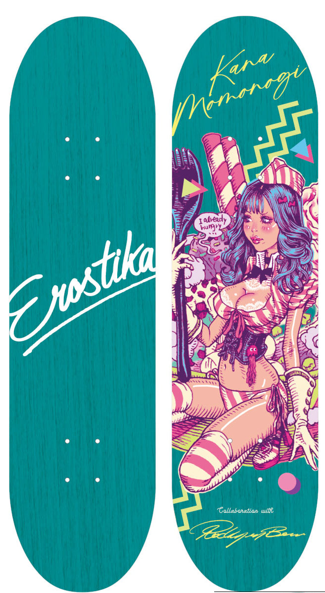 “Kana Momonogi x Rockin'Jelly Bean” Skate Deck