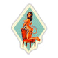 "Peeping Window" Sticker set of 2