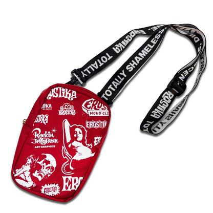 “EROSTIKA MULTI LOGO” SHOULDER POUCH