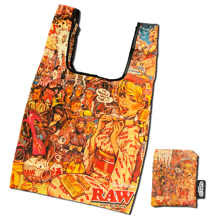 "RAW x Rockin'Jelly Bean" Eco bag