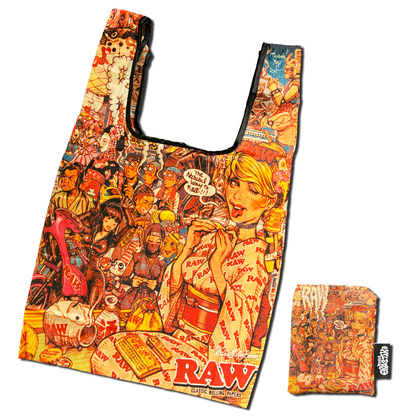 "RAW x Rockin'Jelly Bean" Eco bag