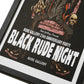 BLACK RUDE NIGHT SILKSCREEN POSTER