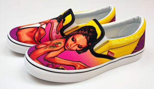 “Evil Valentine” Slip-on shoes
