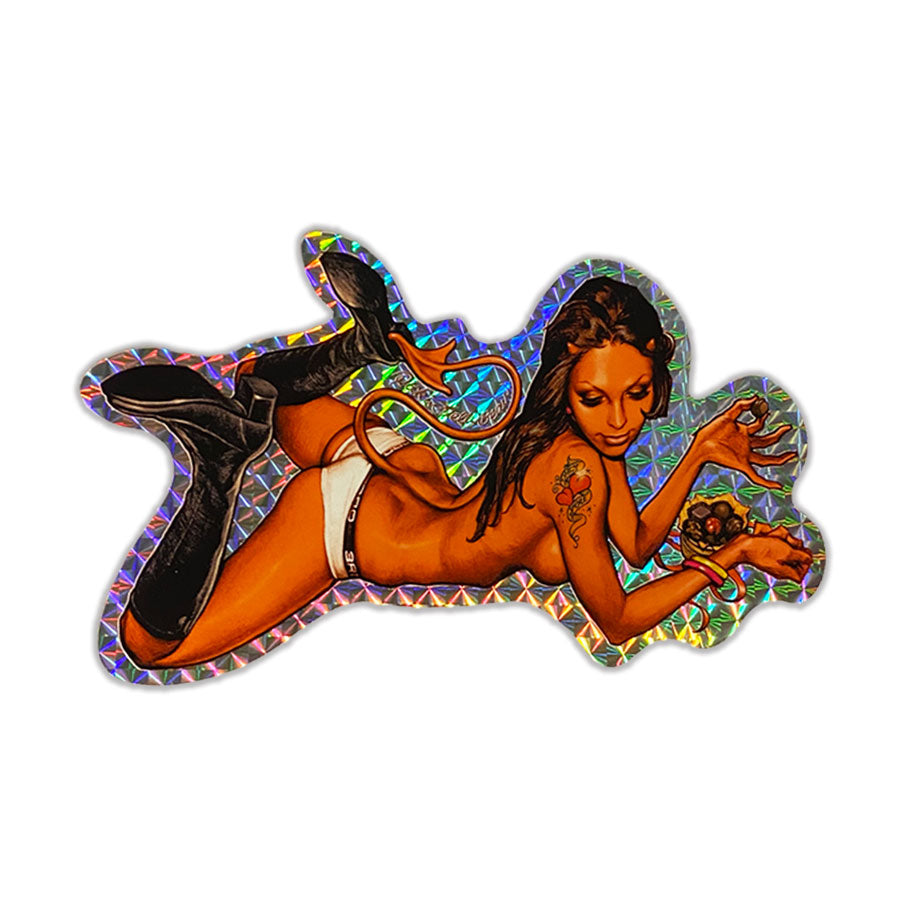 "EVIL VALENTINE" STICKER