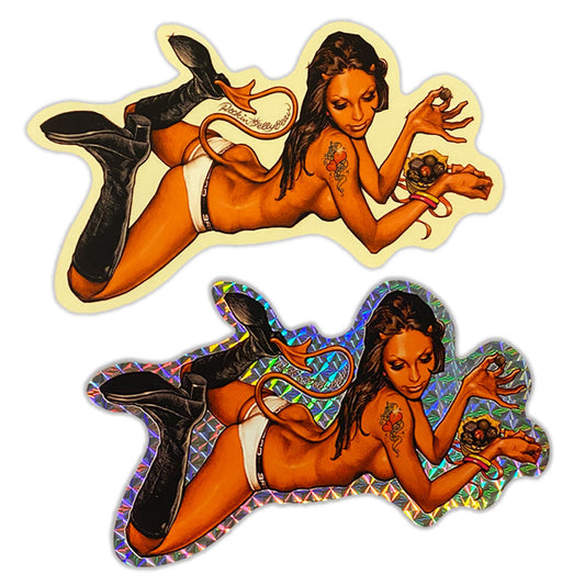 "EVIL VALENTINE" STICKER