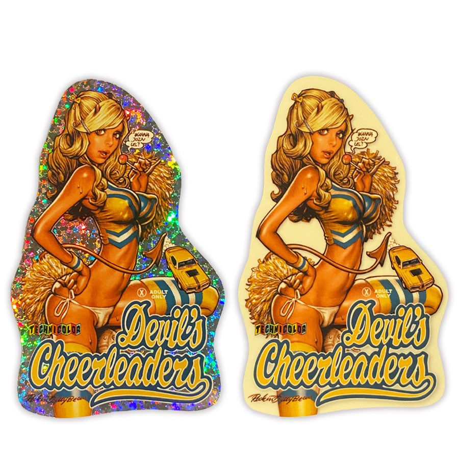 “Devil’s Cheerleaders” Sticker