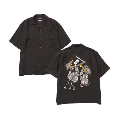 RUDE CATS W FLAP OPEN SHIRT